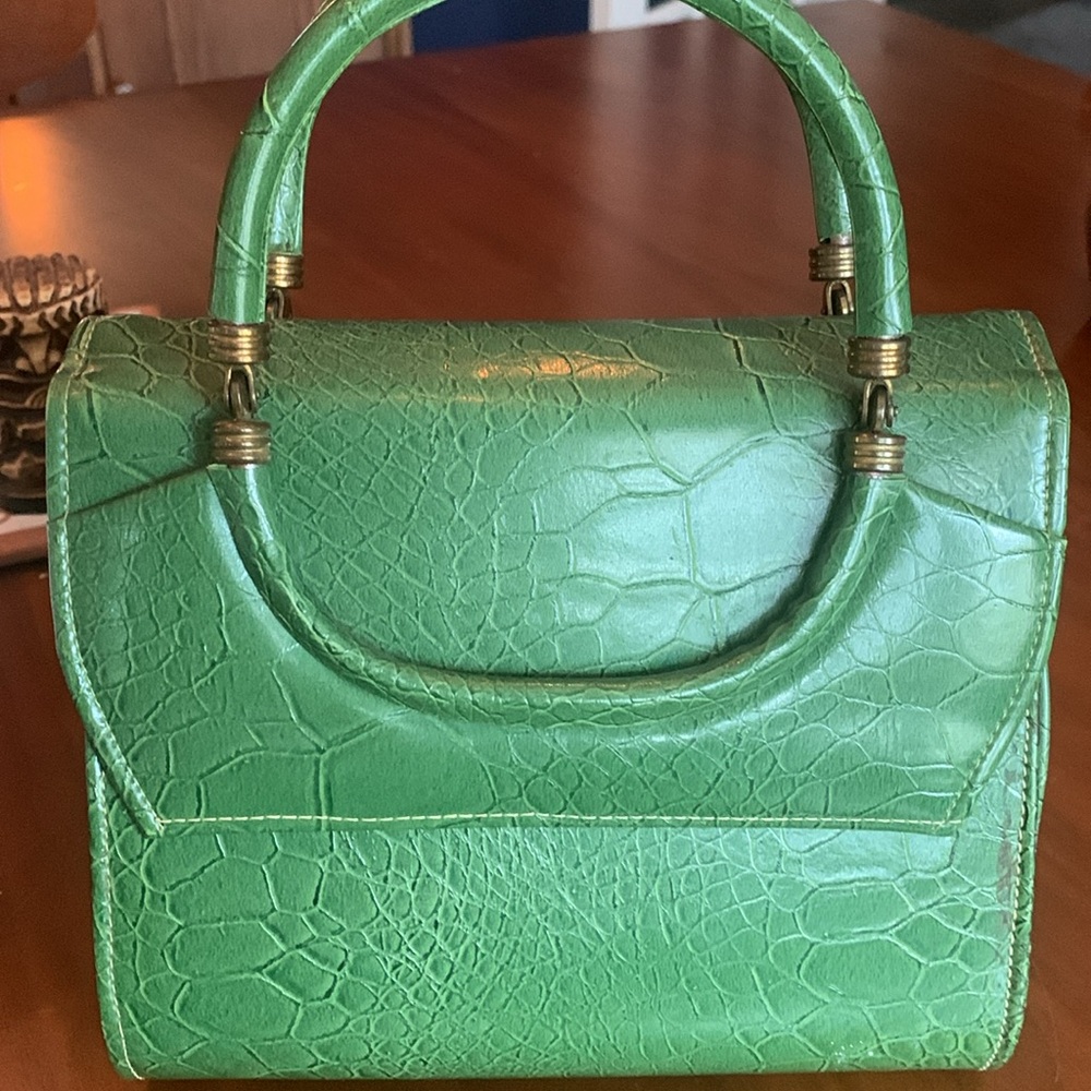 Vintage Green pocket book - Picture 4 of 6